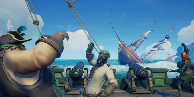 Xbox One, вместо на PlayStation 4: Морето на крадците